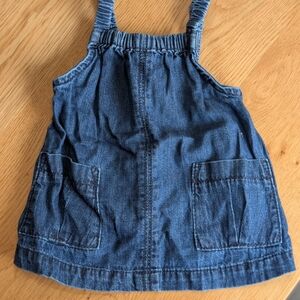 Old Navy Blue Denim Kids Casual Dress